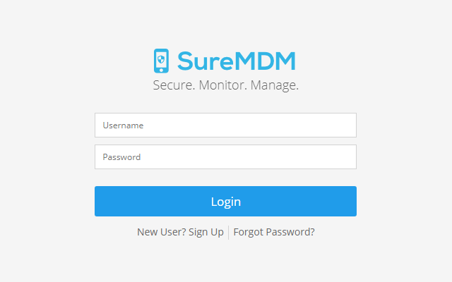 Login to SureMDM