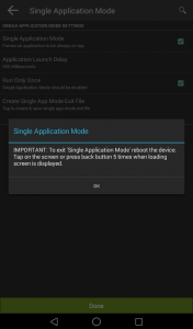 mode application