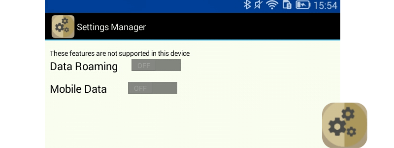 settings manager