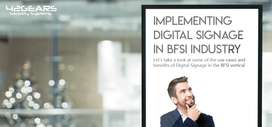 Digital Signage in BFSI