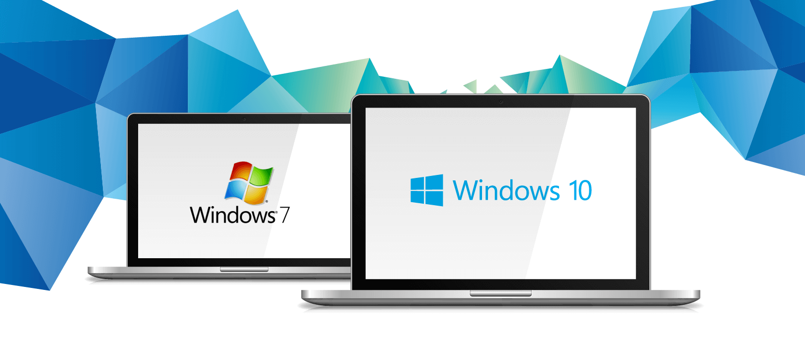 Windows 7 Windows 10 Transition Banner