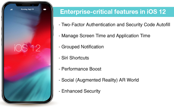 How will iOS 12 impact enterprises