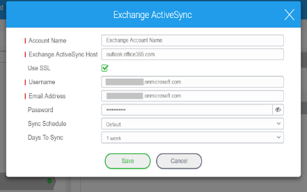 Exchange Activesync