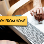 work from home laptop image