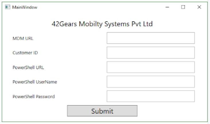 UEM Connector setup