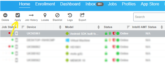 Update SureLock and SureFox Settings using SureMDM 