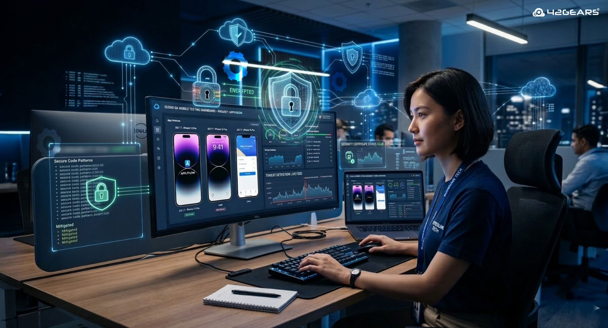 iOS app testing on private device farm for enterprise teams