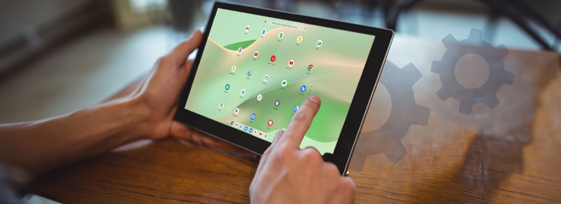 Chromebook Kiosks for public sector services