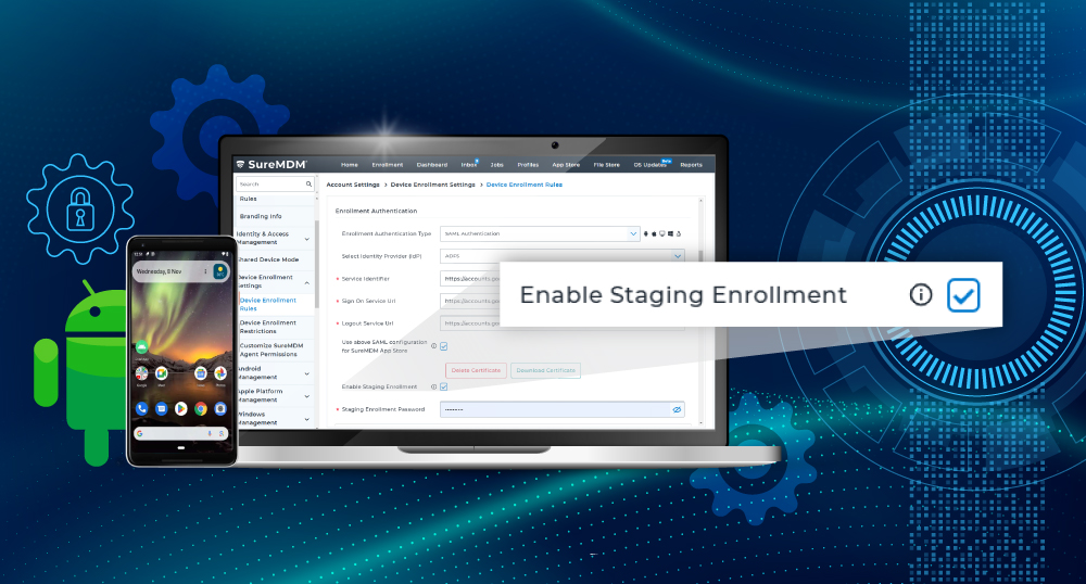 Device Staging with SureMDM