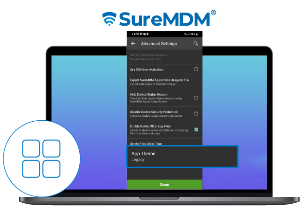 Customize SureMDM Agent Theme