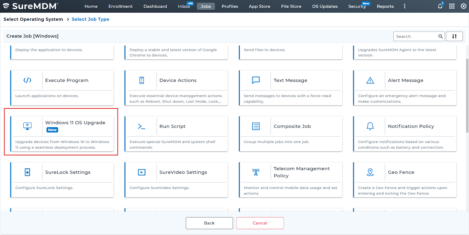 Upgrade to Windows 11 Using SureMDM