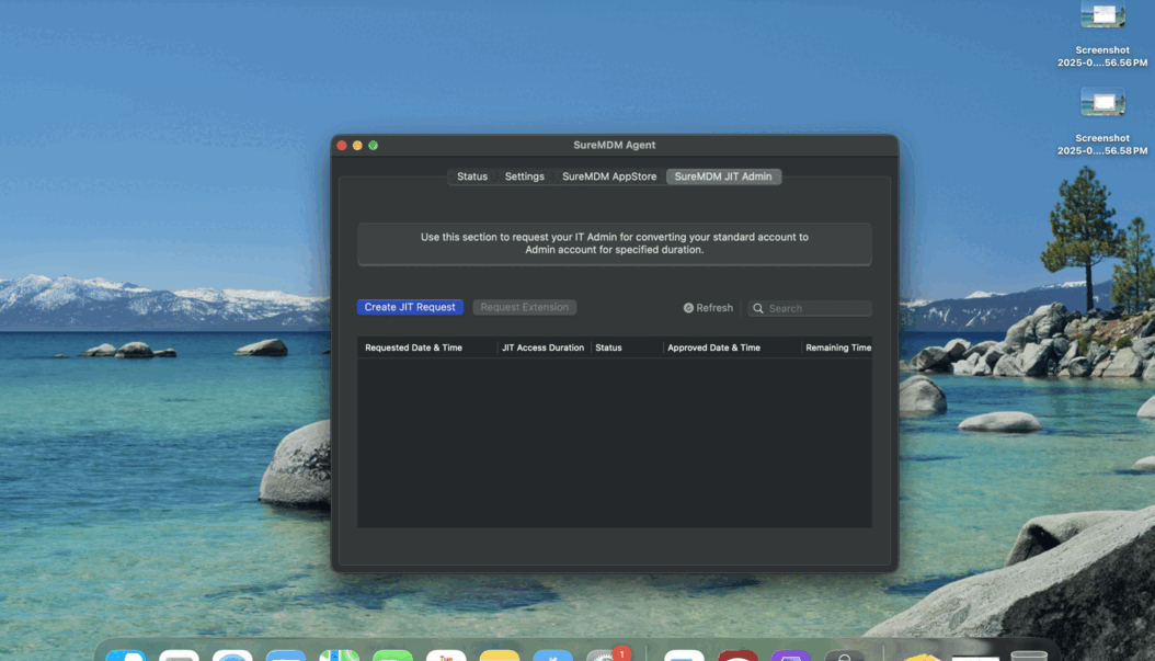 JIT Admin Access (macOS) Just in time for macOS