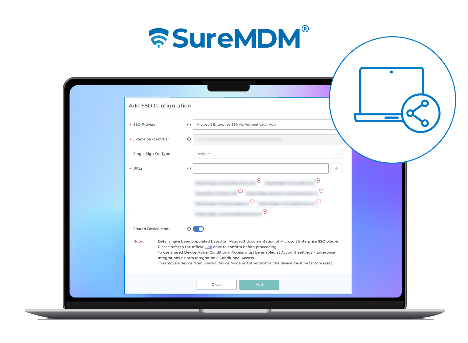 Extensible-SSO-Shared-Device-Mode