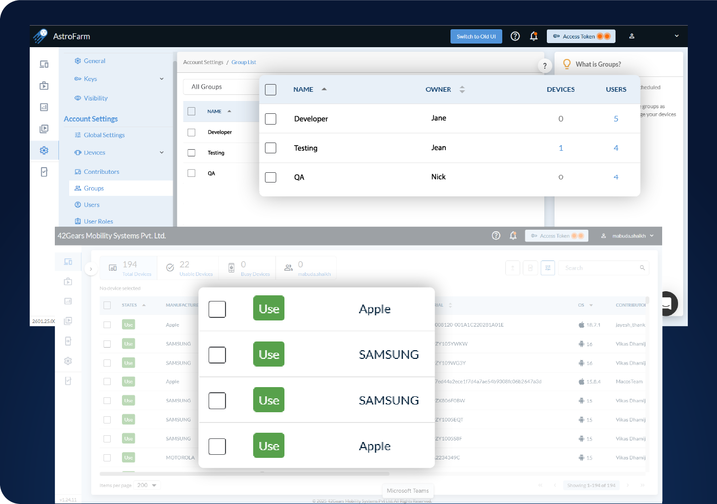 OEM hardware testing