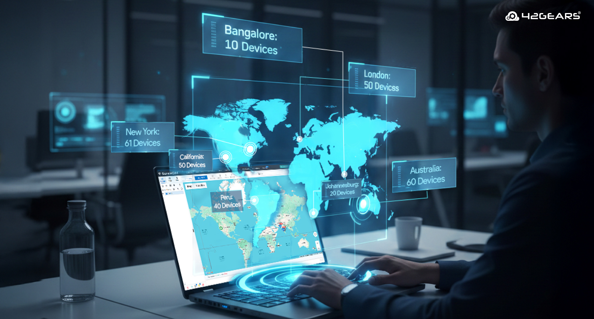 Transform device monitoring with Map & Grid Views