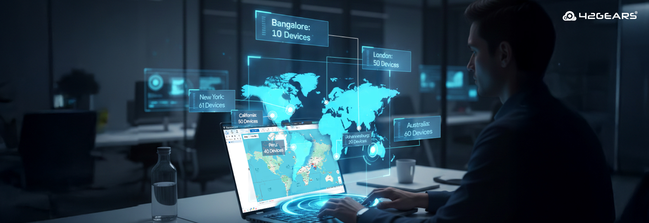 Transform device monitoring with Map & Grid Views