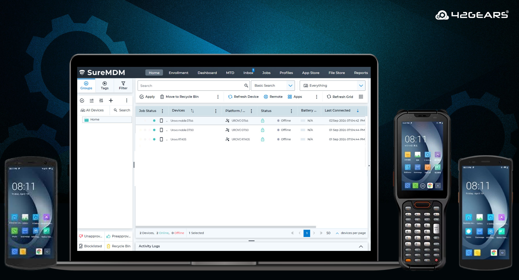 Manage Urovo devices with SureMDM
