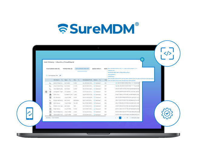 Script Output for Linux RunScripts