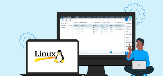 Linux device management software