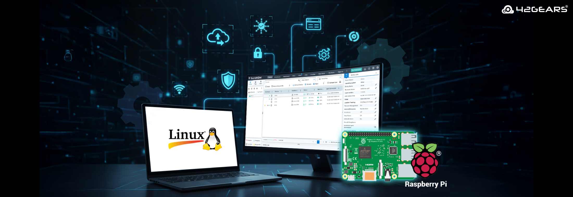 Remotely manage Raspberry Pi and Embedded Linux Devices