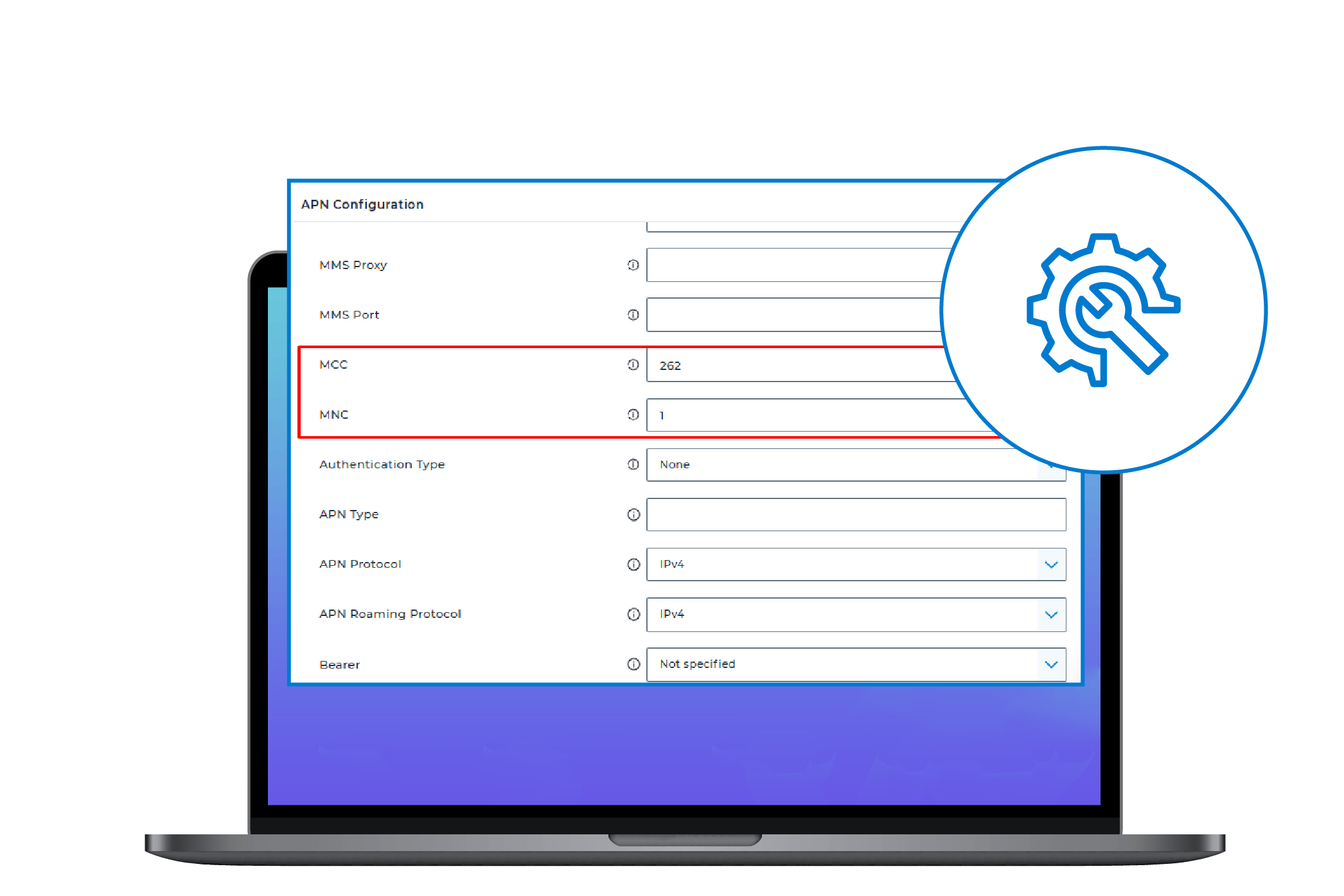 APN & MNC/MCC Configuration